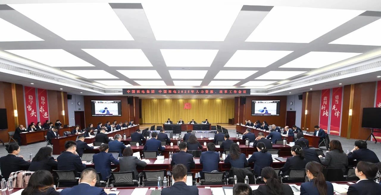 中國西電集團召開2025年人力資源、改革工作會議